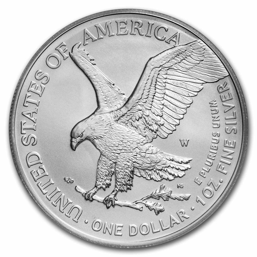 2022-W Burnished Silver Eagle SP-70 PCGS (FirstStrike®)