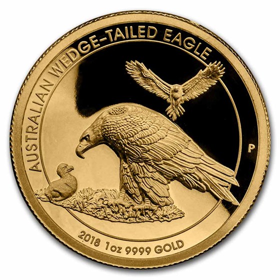 2018-P AUS 1 oz Gold Proof Wedge Tailed Eagle HR NGC PF70 UC