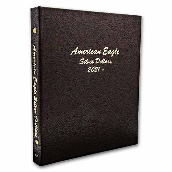 Dansco Album #7182 - Silver Eagles 2021-2029 (w/o Proofs)