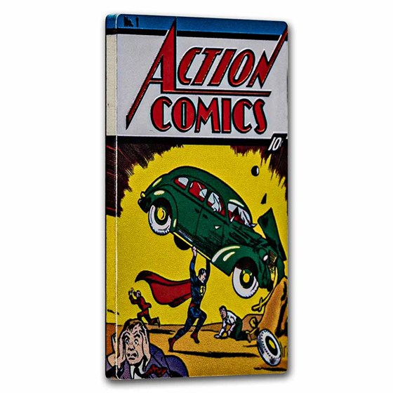 2022 Niue 1 oz Silver $2 COMIX™ - Action Comics #1 Coin