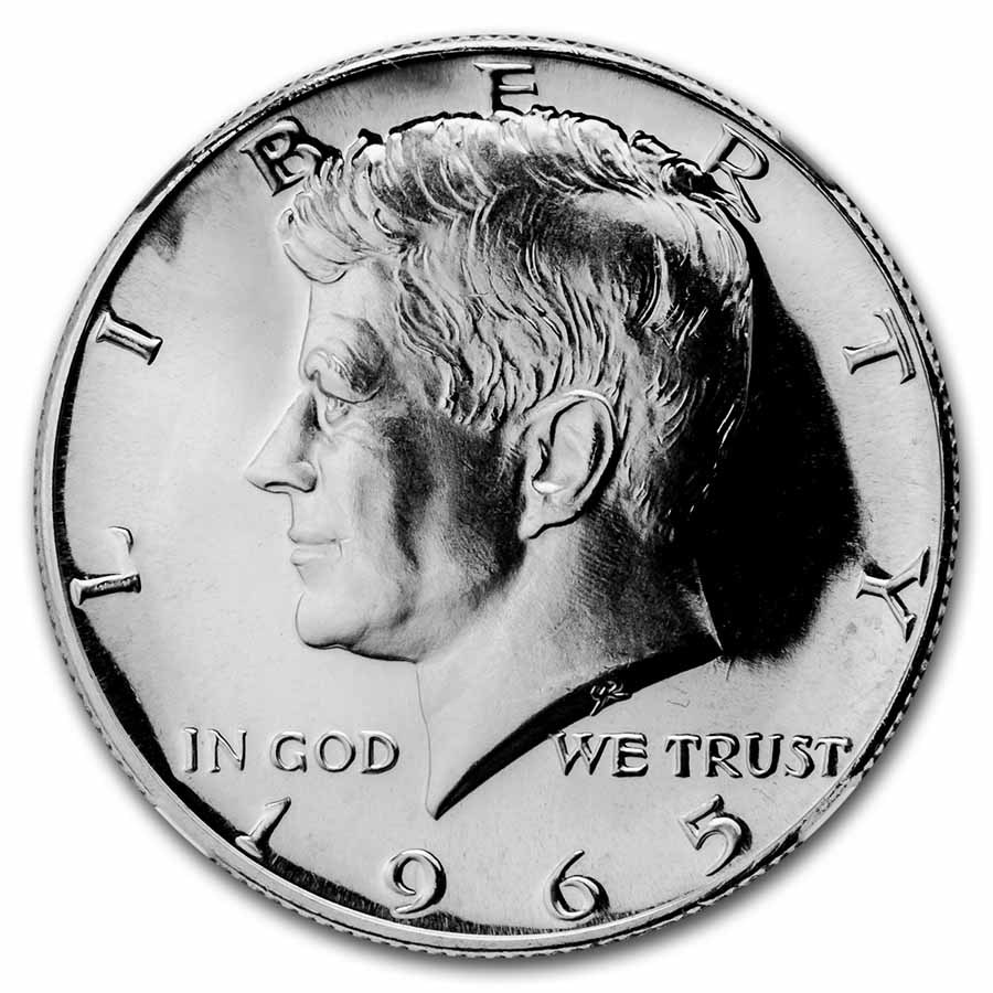 1965 Kennedy Half Dollar SMS MS-67 CAM NGC