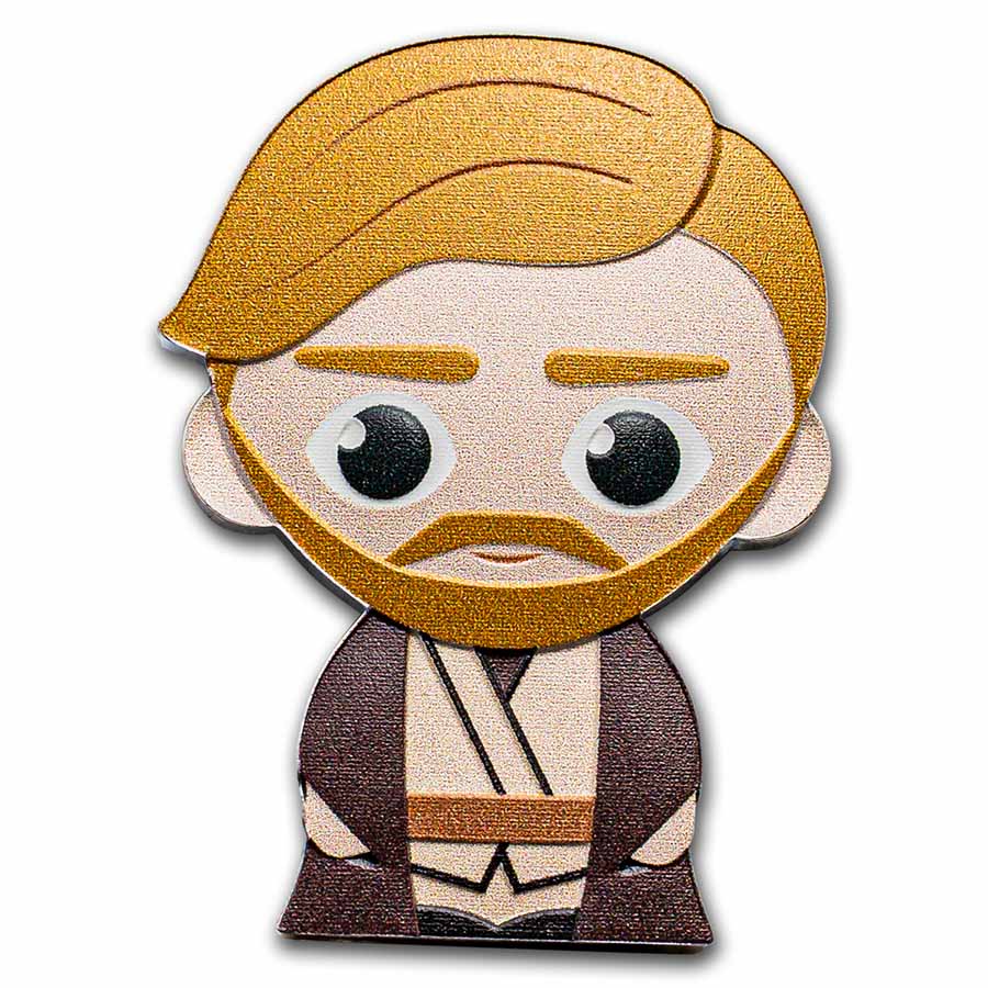 2022 Niue 1 oz Silver Chibi Coin Collection: Young Obi-Wan Kenobi