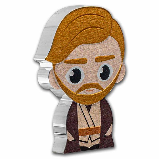 2022 Niue 1 oz Silver Chibi Coin Collection: Young Obi-Wan Kenobi