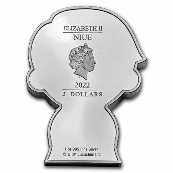 2022 Niue 1 oz Silver Chibi Coin Collection: Young Obi-Wan Kenobi