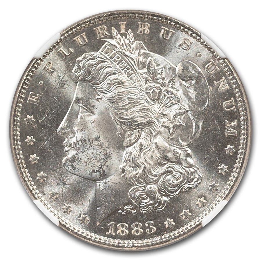 1883 Morgan Dollar MS-63 NGC (Green Label)