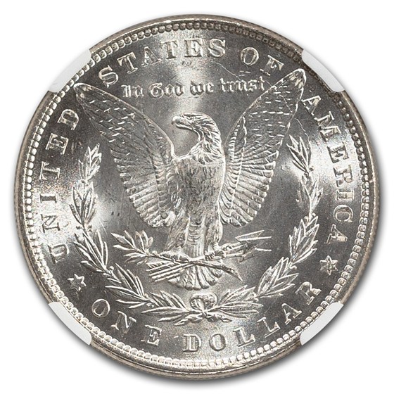 1885 Morgan Dollar MS-63 NGC (Green Label)