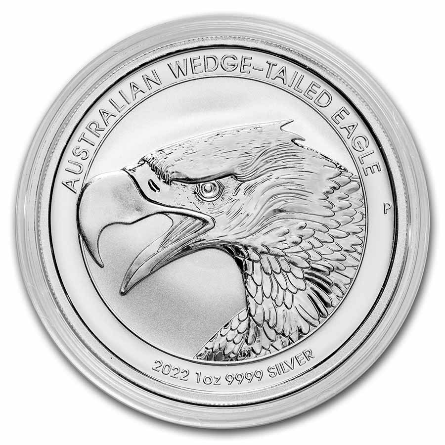 2022 AUS 1 oz Silver Wedge-Tailed Eagle BU