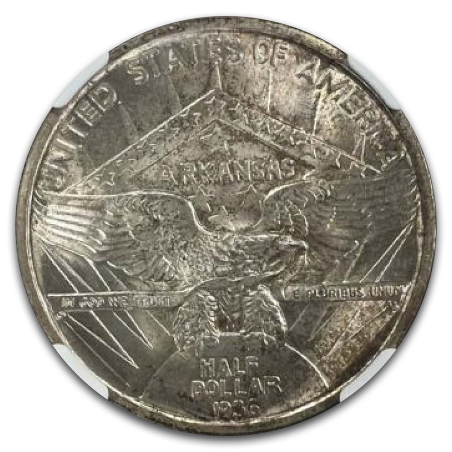 1936 Robinson-Arkansas Half Dollar MS-67 NGC