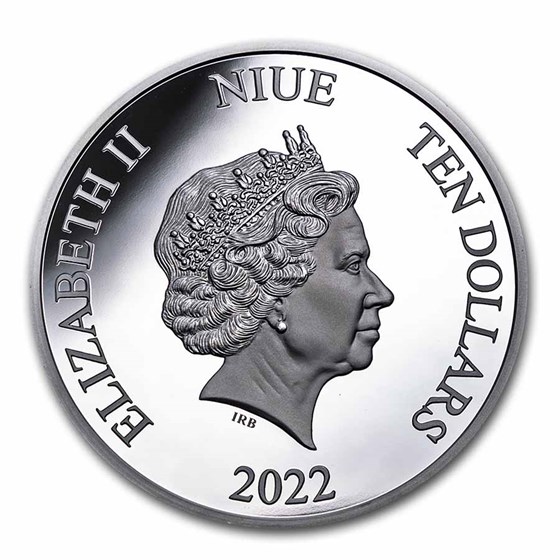 2022 Niue 1 oz Silver Star Wars AT-ST Walker (Box &amp; COA)