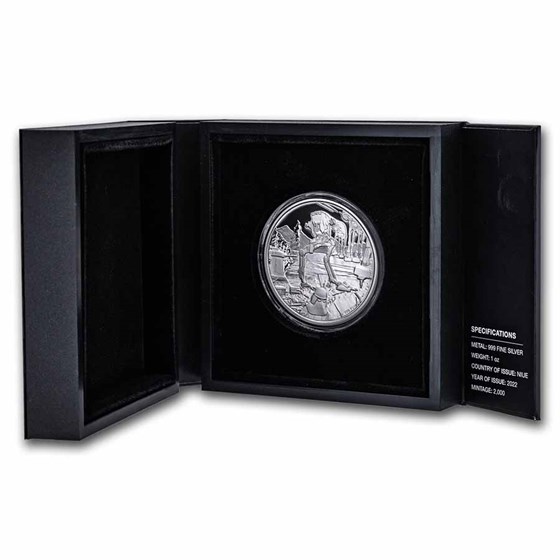 2022 Niue 1 oz Silver Star Wars AT-ST Walker (Box &amp; COA)