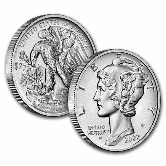 2022-W 1 oz Reverse Proof Palladium Eagle PR-70 PCGS (AR)