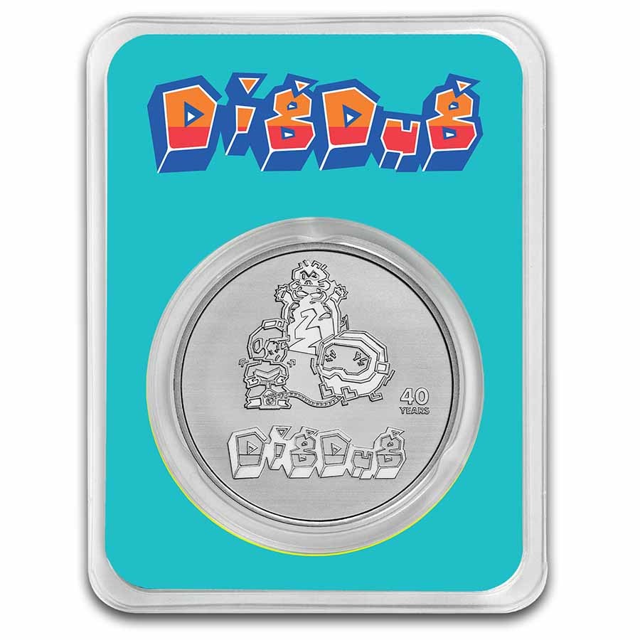 1 oz Silver Round - DIG DUG™ 40th Anniversary in TEP