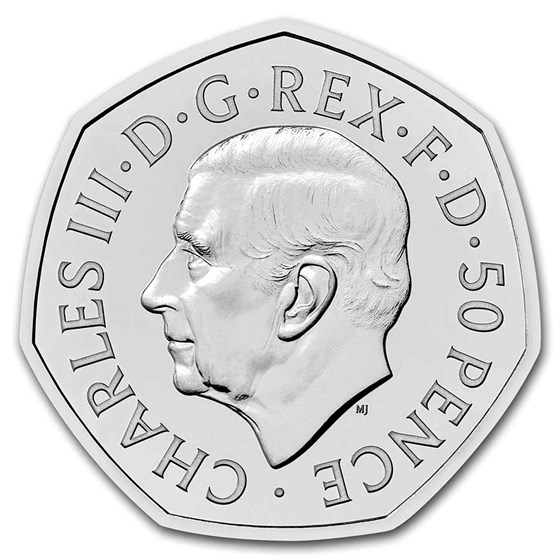 2022 Great Britain 50p Her Majesty Queen Elizabeth BU