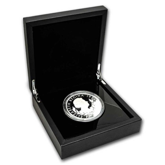 2022 Great Britain 5oz Silver £10 Her Majesty Queen Elizabeth Prf