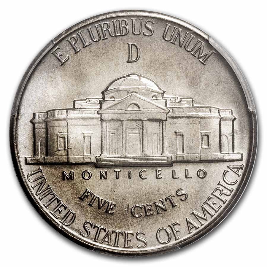 1944-D Jefferson Nickel MS-67 PCGS