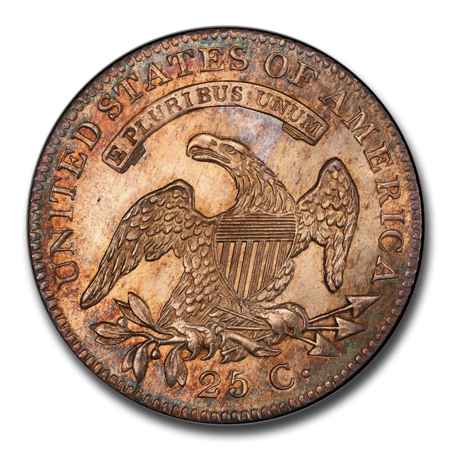 1821 Capped Bust Quarter MS-65 PCGS