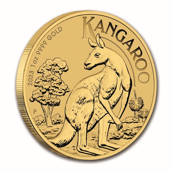 2023 Australia 1 oz Gold Kangaroo BU