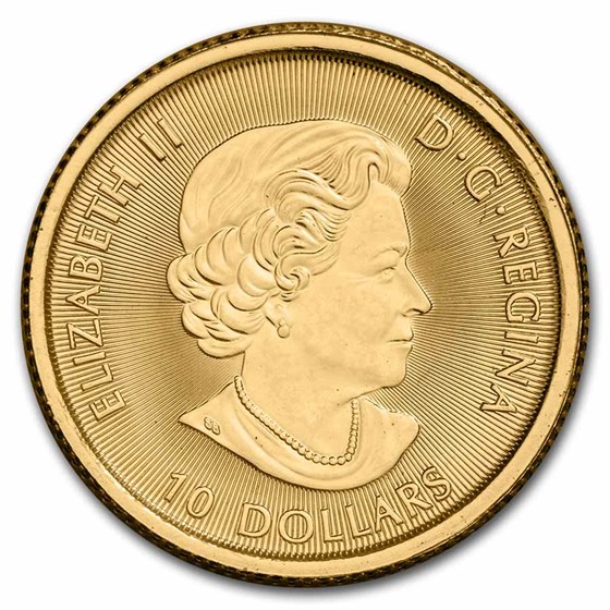 2020 Canada 1/4 oz Gold Bull BU