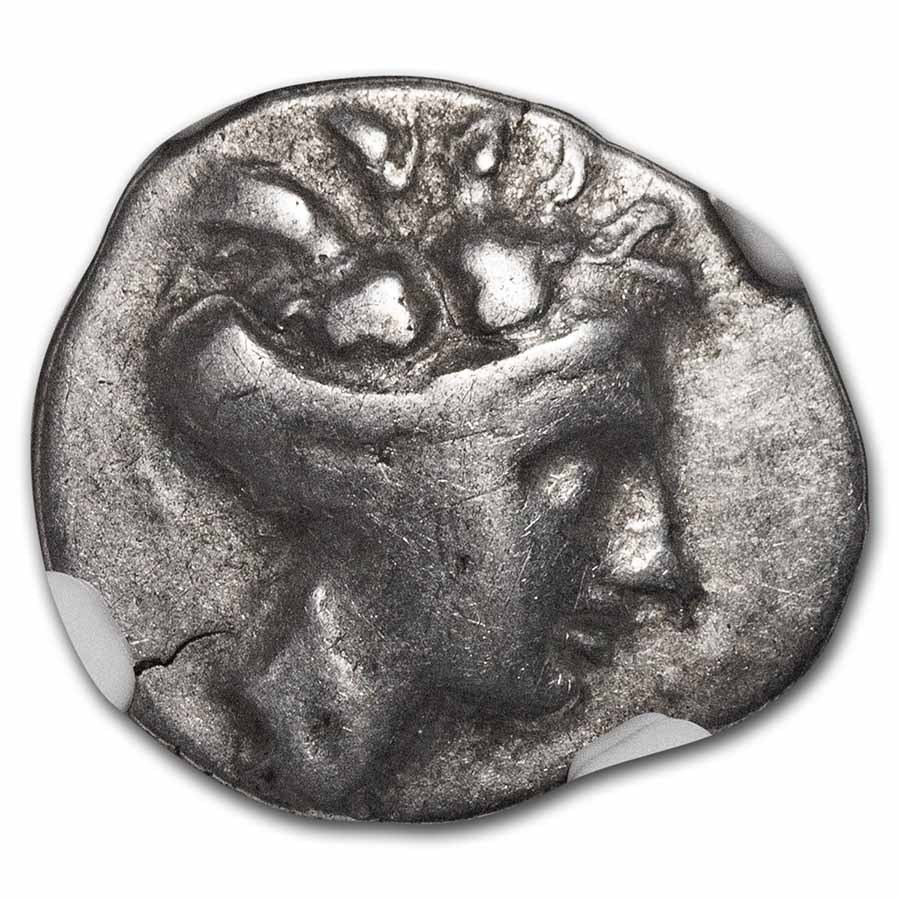 Euboea Histiaea AR Tetrobol (c. 3rd-2nd Century BC) Fine NGC