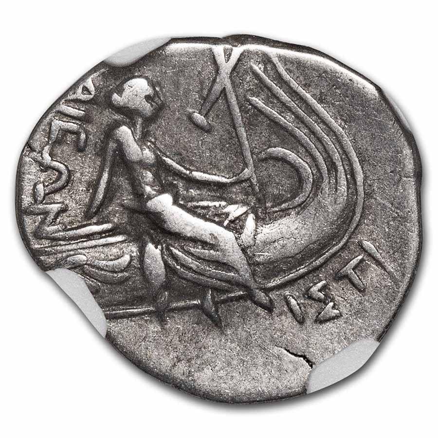 Euboea Histiaea AR Tetrobol (c. 3rd-2nd Century BC) Fine NGC