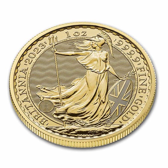 2023 Great Britain 1 oz Gold Britannia BU (King Charles III)