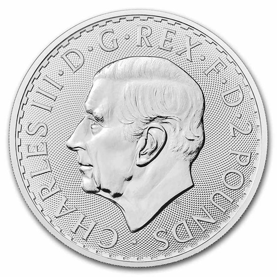 2023 GB 1 oz Silver Britannia MD® Premier + PCGS® (King Charles)