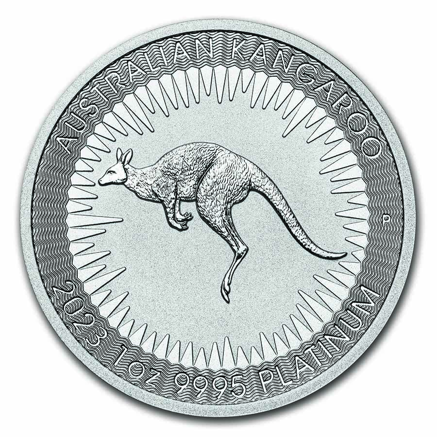 2023 Australia 1 oz Platinum Kangaroo BU 2023 Australia 1 oz Platinum Kangaroo BU