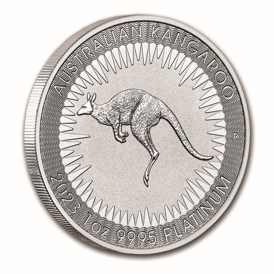 2023 Australia 1 oz Platinum Kangaroo BU