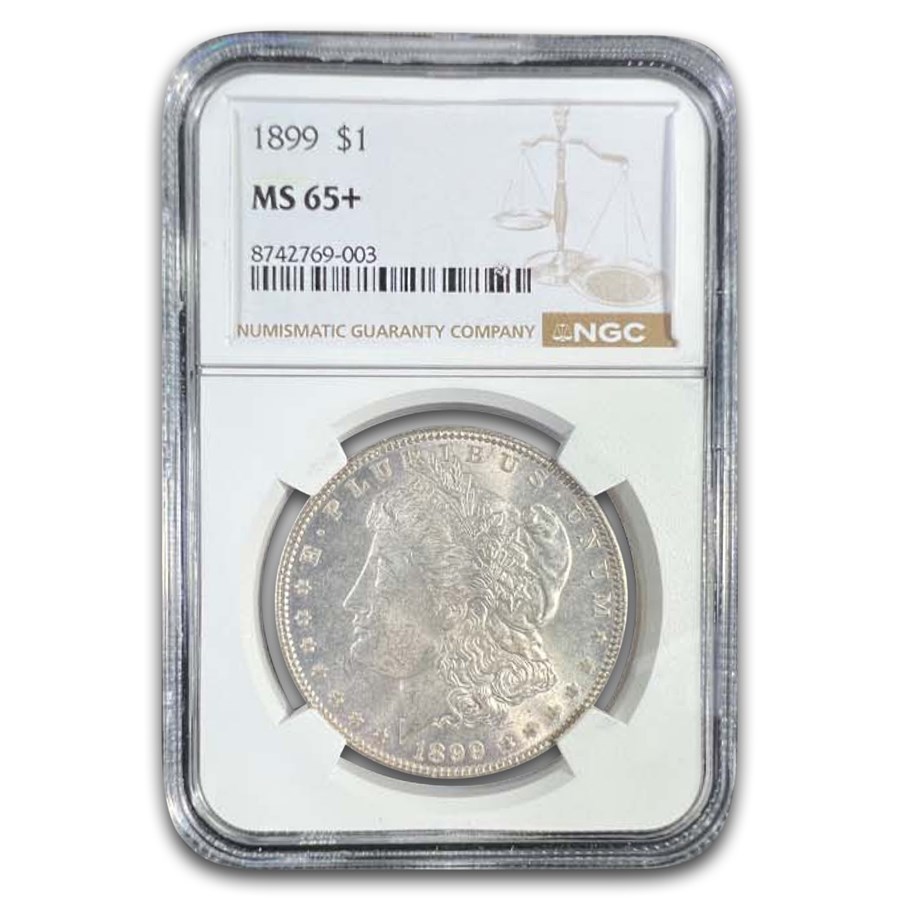 1899 Morgan Dollar MS-65+ NGC