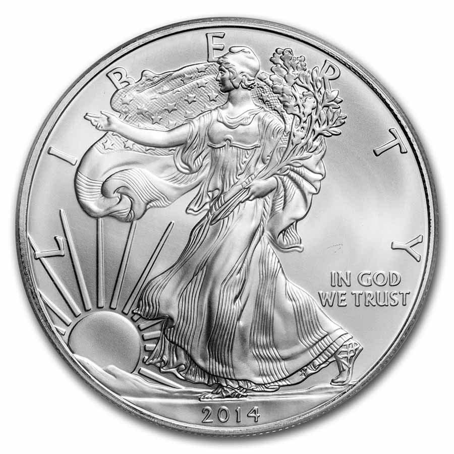 2014 (S) American Silver Eagle MS-69 PCGS