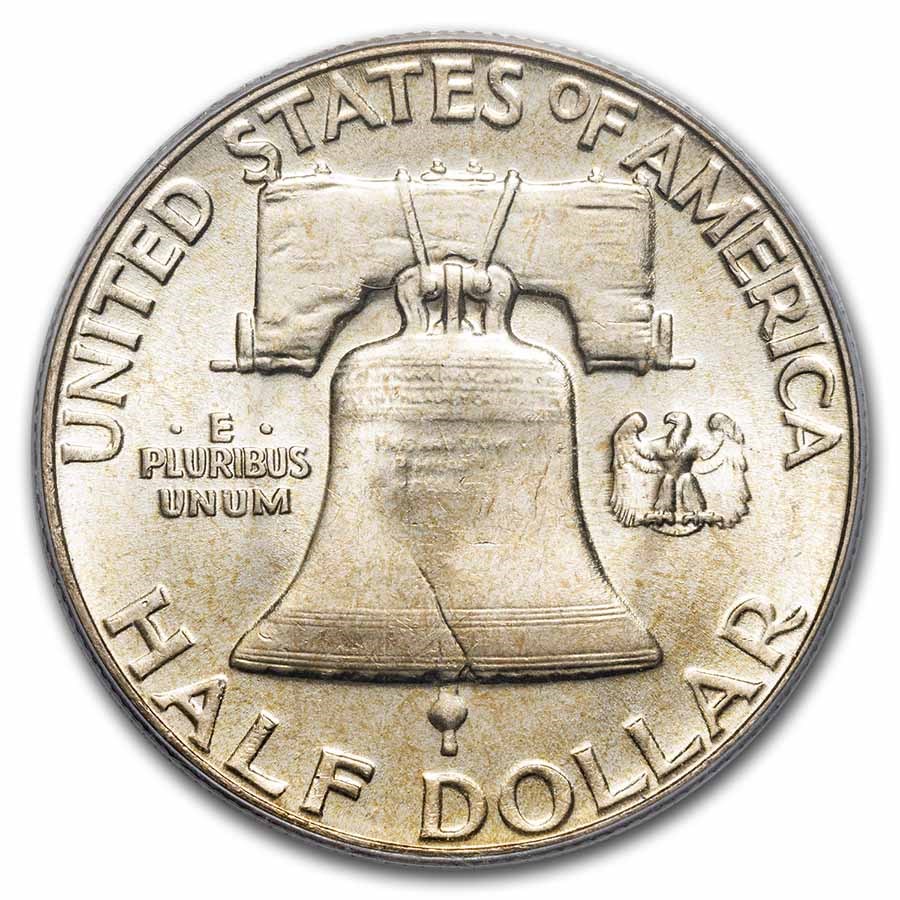 1948-1963 Franklin Half Dollar MS-64 PCGS (Random, FBL)