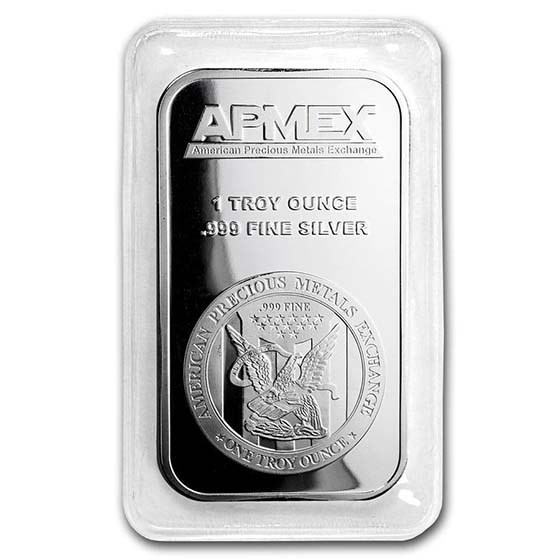 1 oz Silver Bar - APMEX