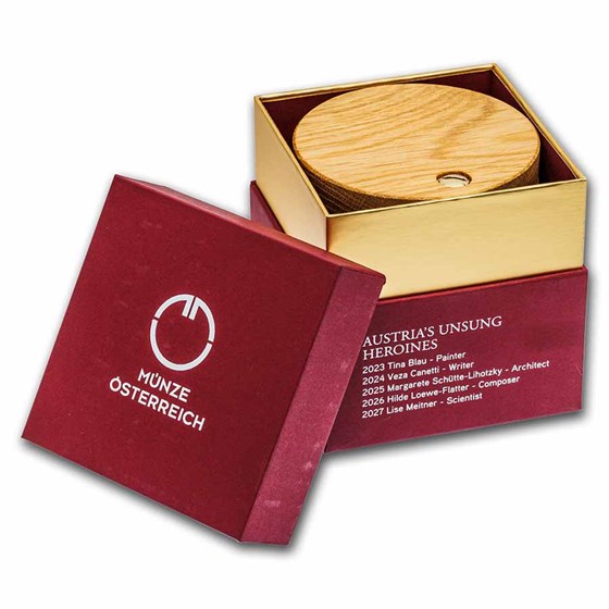 Austrian Mint Unsung Heroines Collector Case