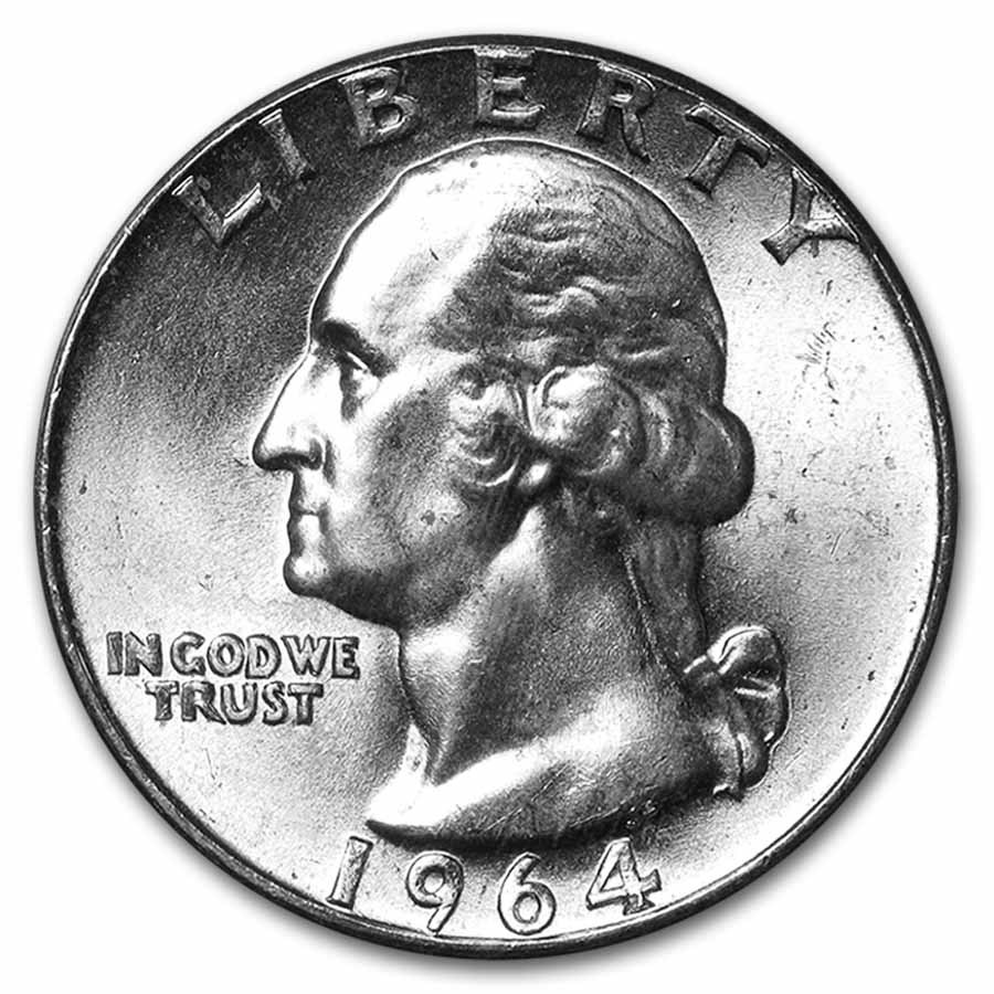 90% Silver Washington Quarters $100 BU - Mini Monster Box