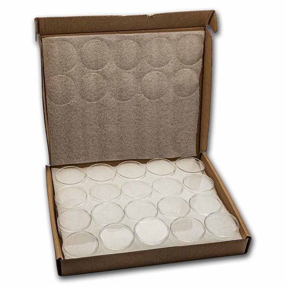 Coin Capsule Direct Fit - 40 mm - 50 ct. Bulk Package (SAE's)