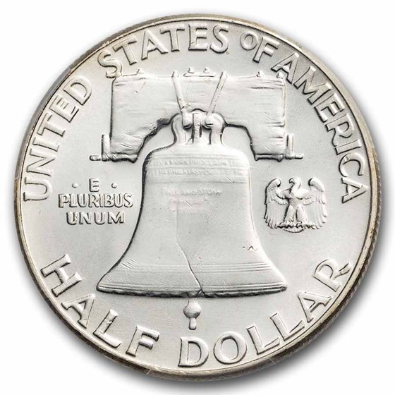 1961 Franklin Half Dollar MS-64 PCGS (FBL)