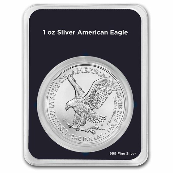2026 1 oz American Silver Eagle (w/Happy Halloween Card, In TEP)