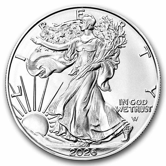 2026 1 oz American Silver Eagle (w/Happy Halloween Card, In TEP)