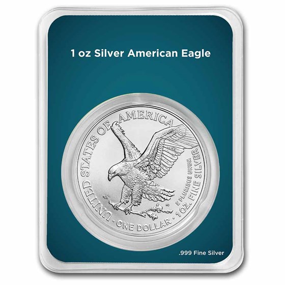 2026 1 oz American Silver Eagle (w/Haunted House Card, In TEP)