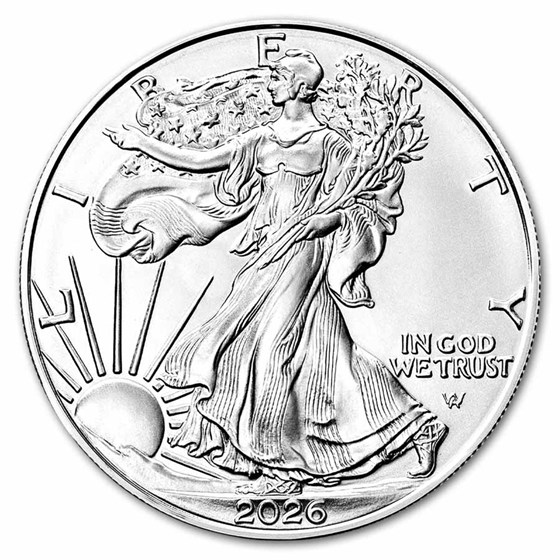 2026 1 oz American Silver Eagle (w/Haunted House Card, In TEP)