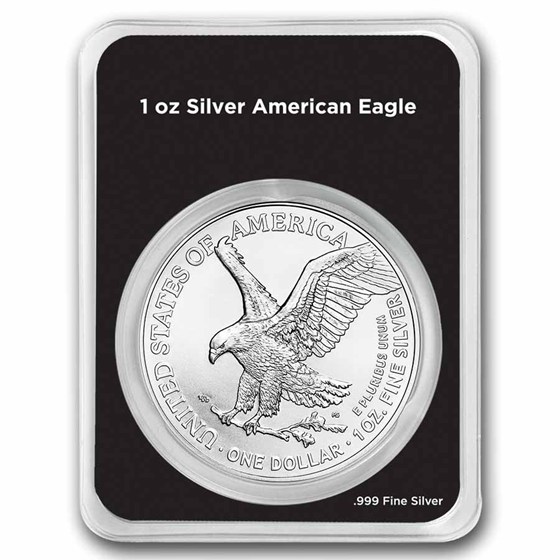 2026 1 oz American Silver Eagle (w/Black Bats Card, In TEP)