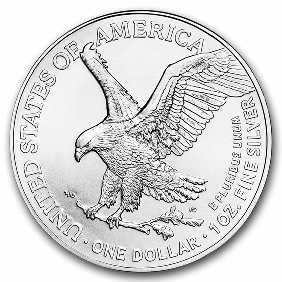 2026 1 oz American Silver Eagle (w/Black Bats Card, In TEP)