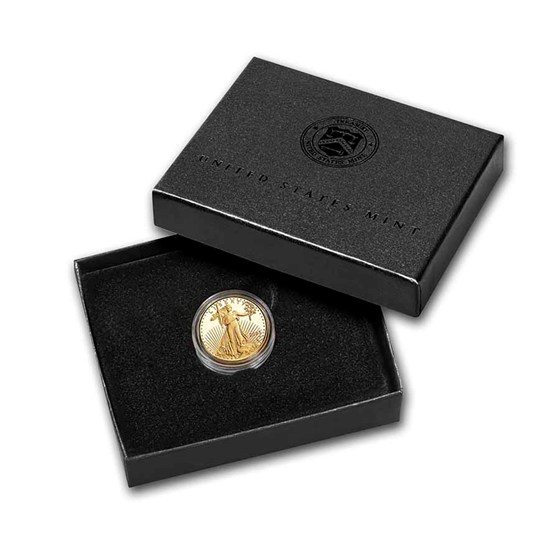 2023-W 1/10 oz Proof American Gold Eagle (w/Box &amp; COA)