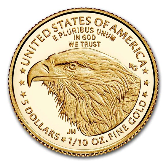 2023-W 1/10 oz Proof American Gold Eagle (w/Box &amp; COA)