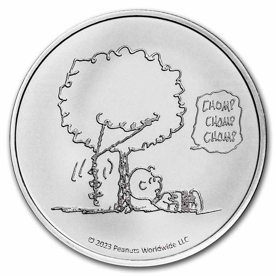 Peanuts® Kite-Eating Tree 1 oz Silver in TEP