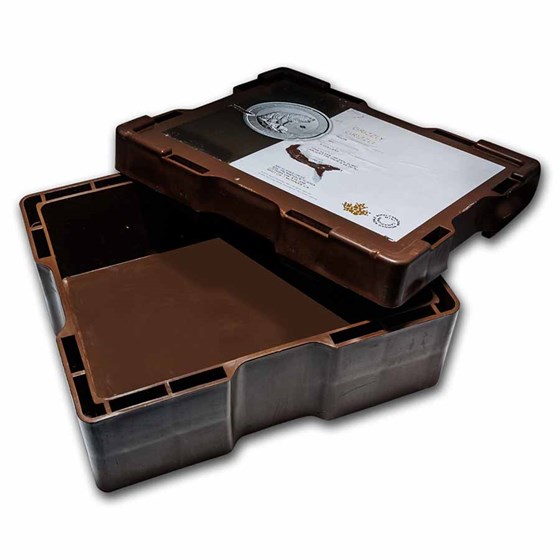 500-Coin Silver RCM Random Colored Monster Box (Empty, Damaged)