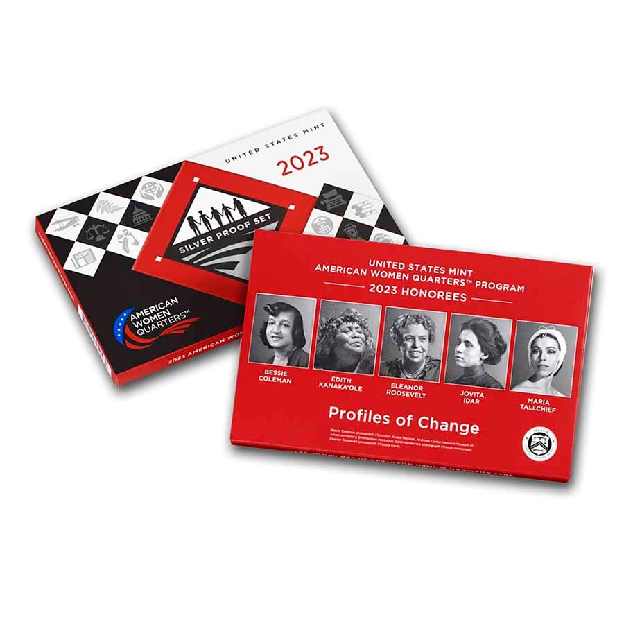 2023-S American Women Quarters Silver Proof Set