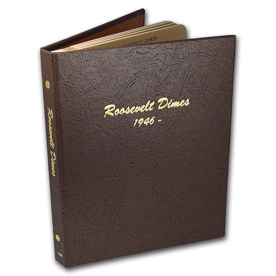 1946-1964 Roosevelt Dime Set (48 Coins, Dansco Album) BU 1946-1964 Roosevelt Dime Set (48 Coins, Dansco Album) BU