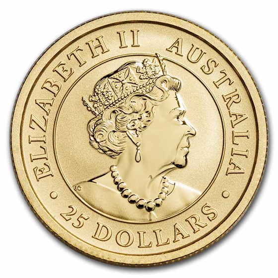 2020 Australia 1/4 Gold Australian Wildlife BU
