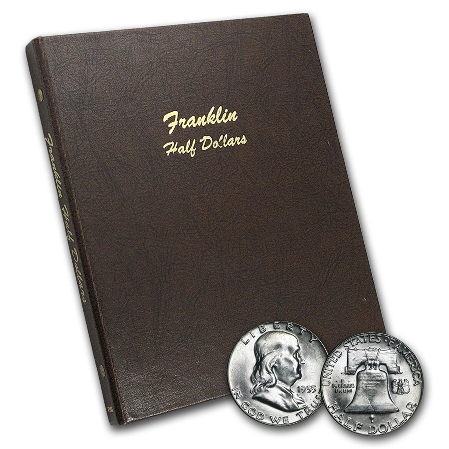 1948-1963 Franklin Half Dollar Set BU (Dansco Album) 1948-1963 Franklin Half Dollar Set BU (Dansco Album)